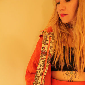 80's Christian Dior Orange Quilted Pants & Jacket